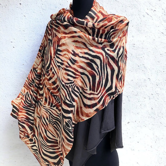 Wearable art 100% Cashmere Julian Scarf /Wrap-Perfect Spring Layer-More Designs Available