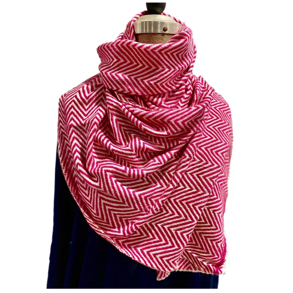 Julian Cashmere Unisex Muffler Scarf-Soft & Warm