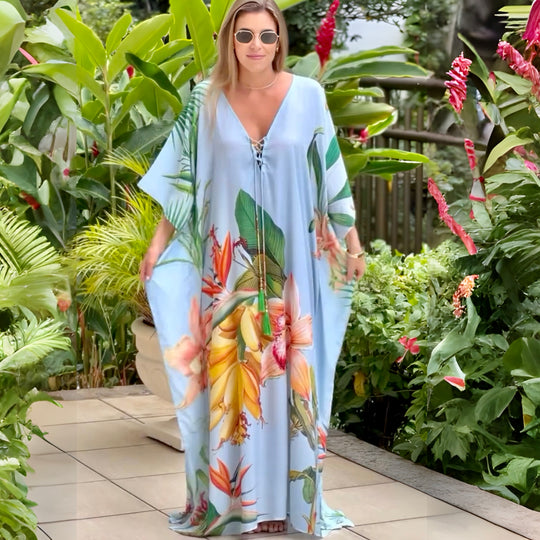 Coco Bella Milano’s Tropical kaftan 12-20