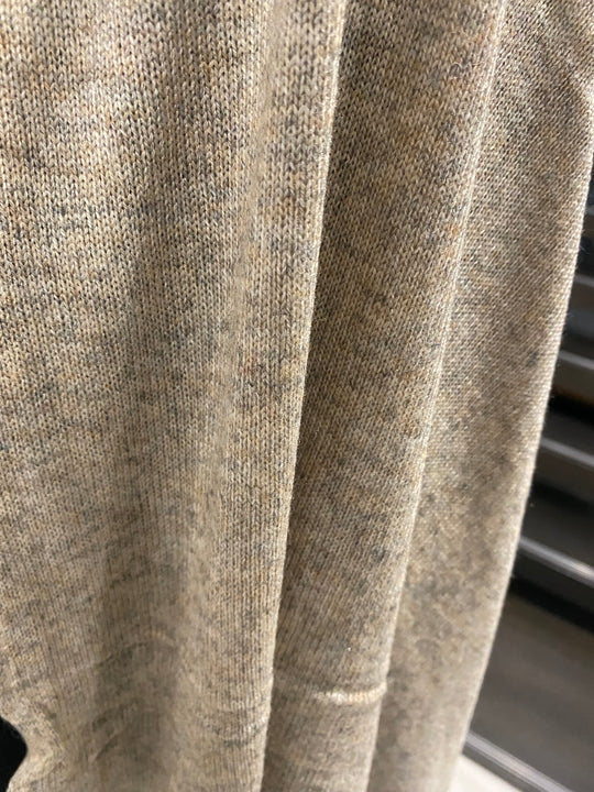 Julian Flexi Knitted 100% Cashmere wrap-Oatmeal