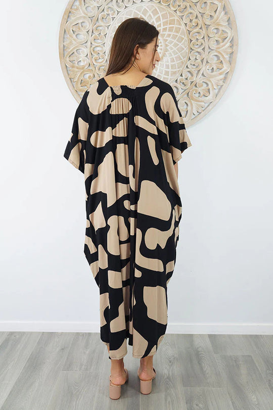 Maya Luxe Kaftan Dress -One Size AU 10-30
