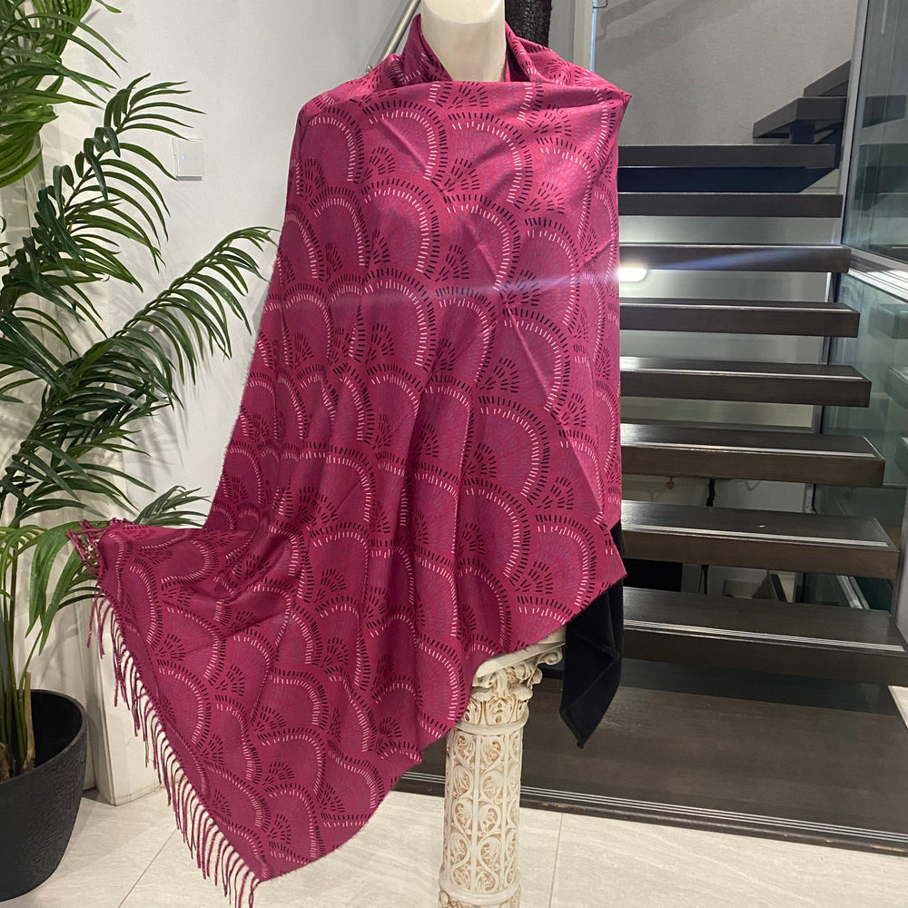 DEIA Pink  Cashmere blend Scarf