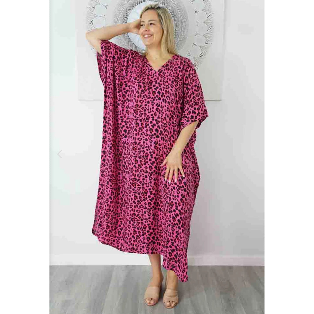 100% Rayon Long Maya Kaftans OSFA 14-26