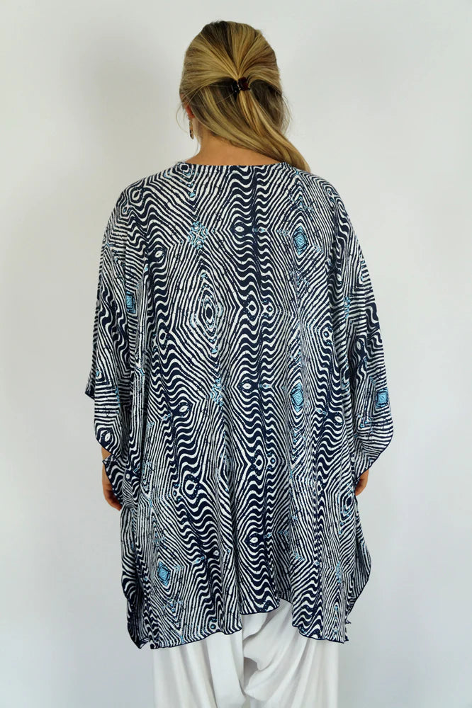 Maya Rayon Tunic Short Animal One Size AU 12-26-More Styles Available