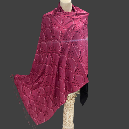 DEIA Pink  Cashmere blend Scarf
