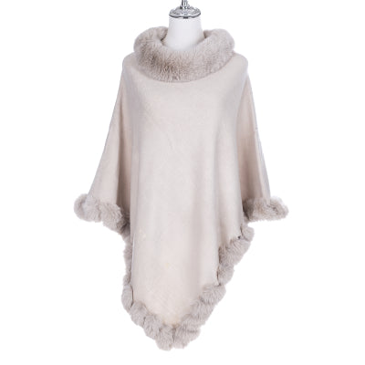 RITZY Classic luxurious poncho