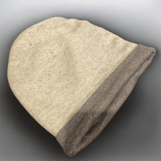 Julian Pure Cashmere Reversible Soft & Warm Beanie /Cap