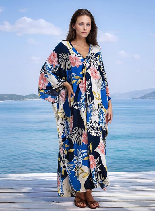 Tropicana Maya Loose, Casual Kaftan -  AU 8-20