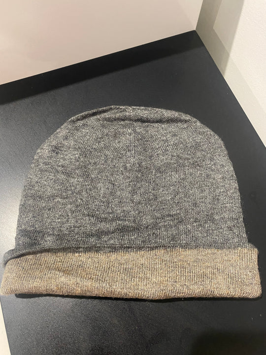 Julian Pure Cashmere Reversible Soft & Warm Beanie /Cap