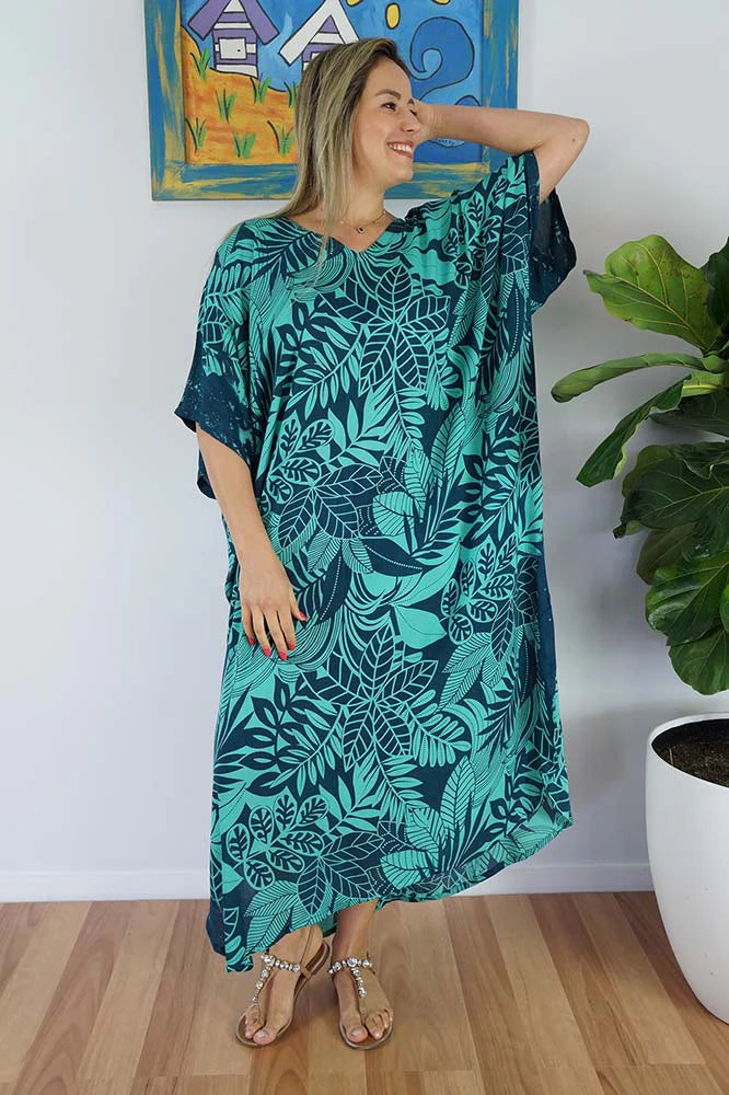 Maya Kaftan one size fits AU 12-26-More colours available