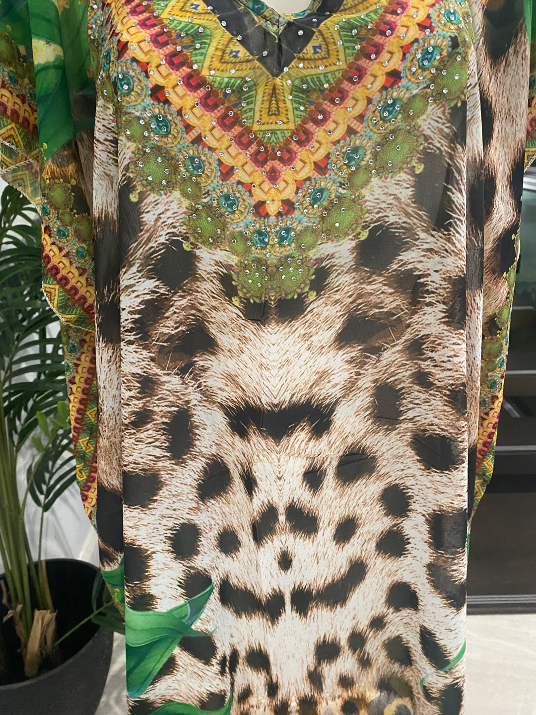 Kyra Short Tunic Kaftan Dress Cover up