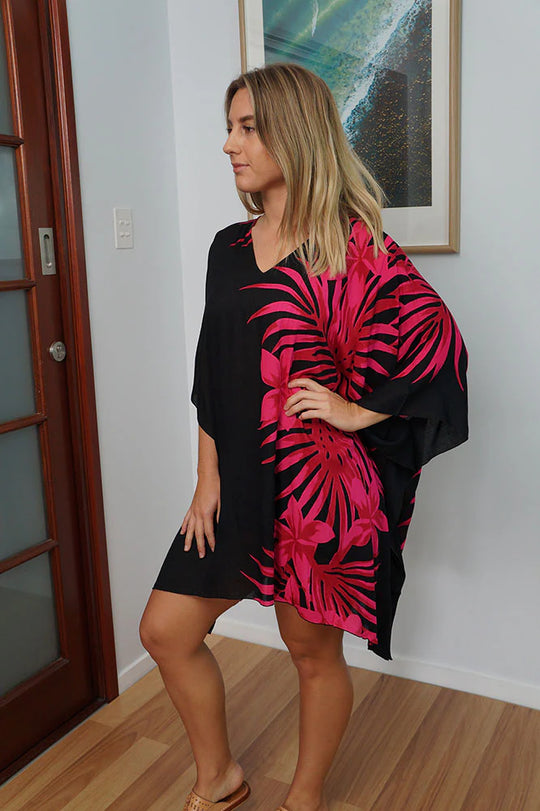 Rayon Maya Tunic Short Kaftan Top-More styles available