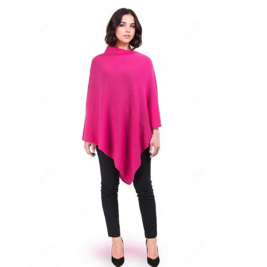 RITZY Wool Blend Poncho-More Colours Available