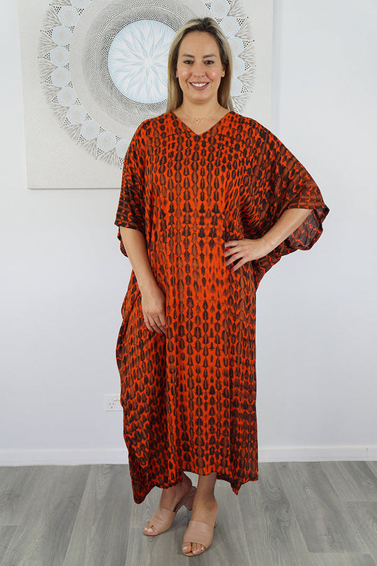 Maya Long Kaftans Tie dye OSFA 14-26-More colours available