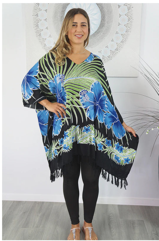Maya Top Tunic Cover up Kaftan O/S 14-26-More styles available