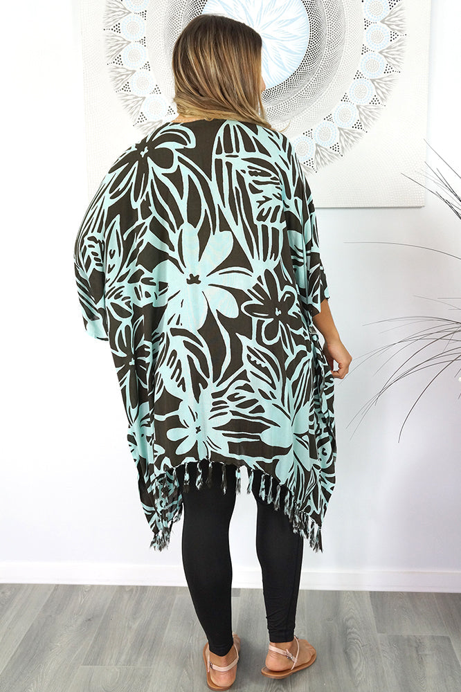 Maya Top Tunic Cover up Kaftan O/S 14-26-More styles available