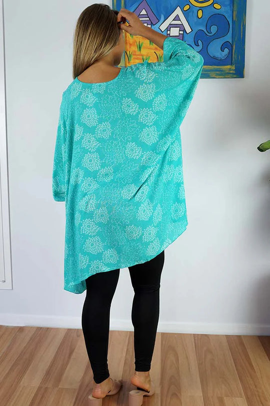 Rayon Maya Tunic Short Kaftan Top-More styles available