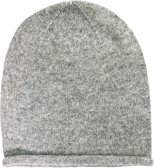 Julian Pure Cashmere Reversible Soft & Warm Beanie /Cap