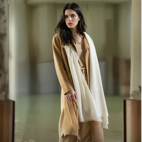 Julian 100% Ultra fine Pashmina cashmere Maya oversized scarf/ wrap/ shawl-More colours available