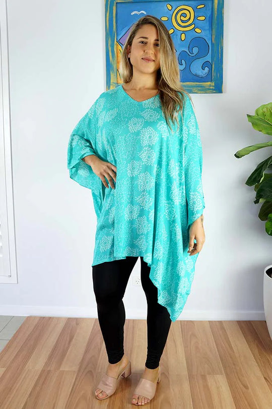 Rayon Maya Tunic Short Kaftan Top-More styles available