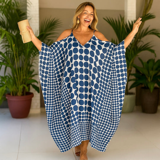 Coco Bella Cold Shoulder Midi Kaftan 12-20