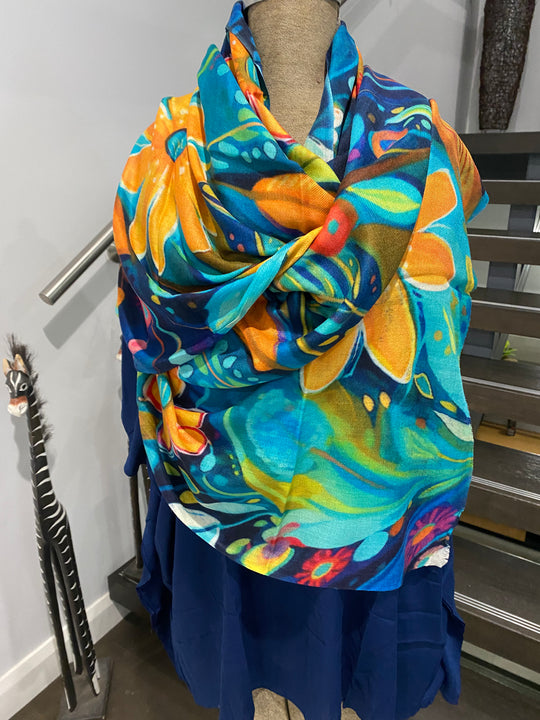 100% Cashmere Julian Scarf /Wrap