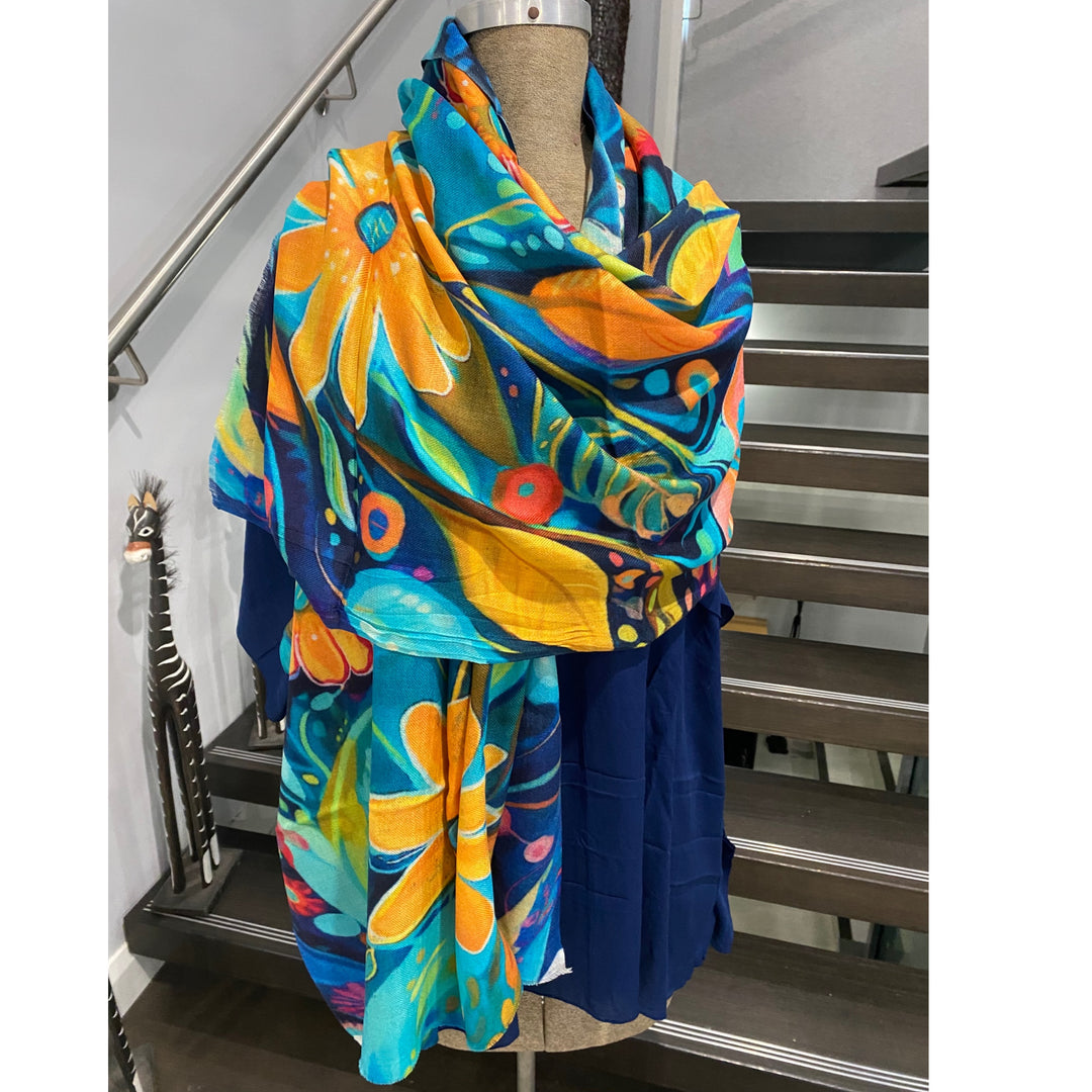 100% Cashmere Julian Scarf /Wrap