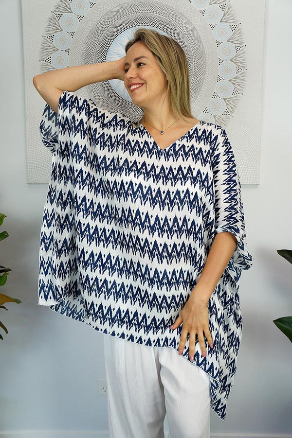 Cool breezy Rayon Top Tunic Kaftan OFSA AU 14-26