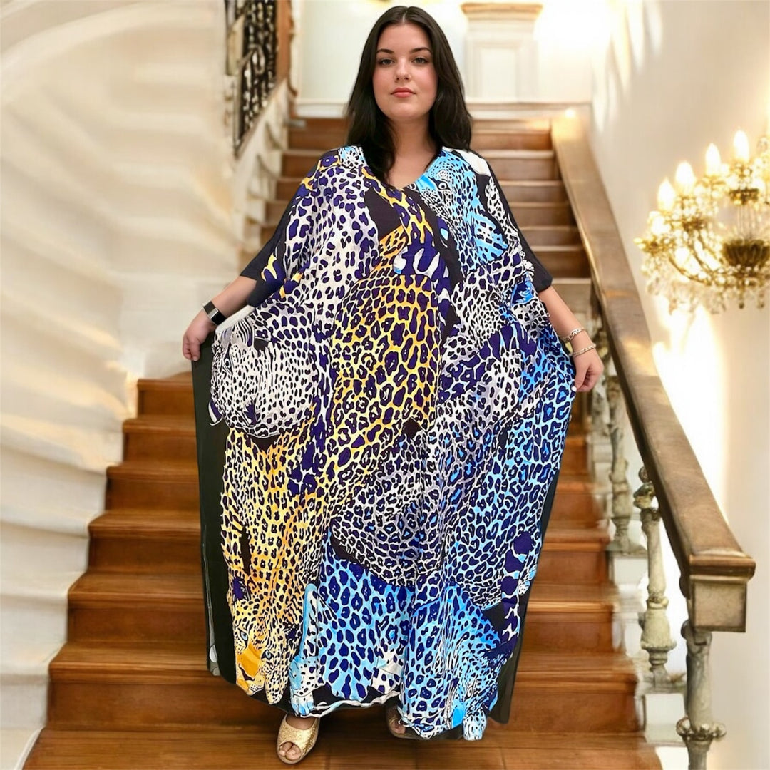 Enchanted seresa  cotton rayon Kaftan Sizes Available AU 22-32