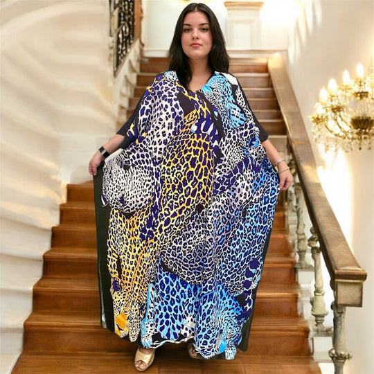 Enchanted seresa  cotton rayon Kaftan Sizes Available AU 22-32