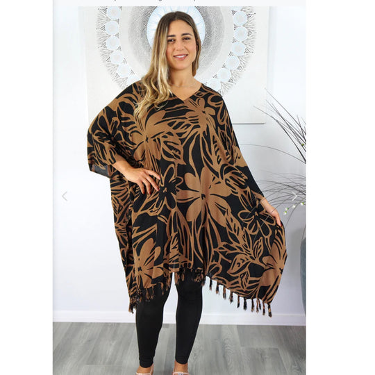Maya Top Tunic Cover up Kaftan O/S 14-26-More styles available