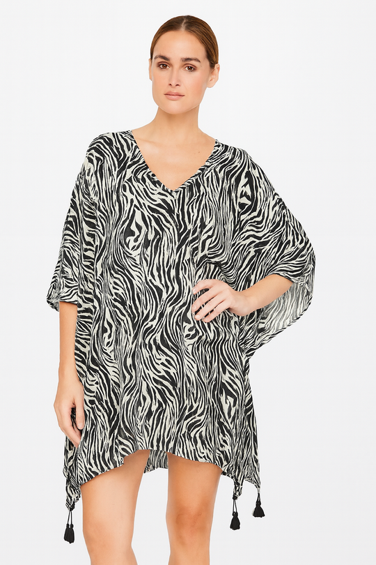 Maya zebra Tunic/ Top OFSA AU 12-24