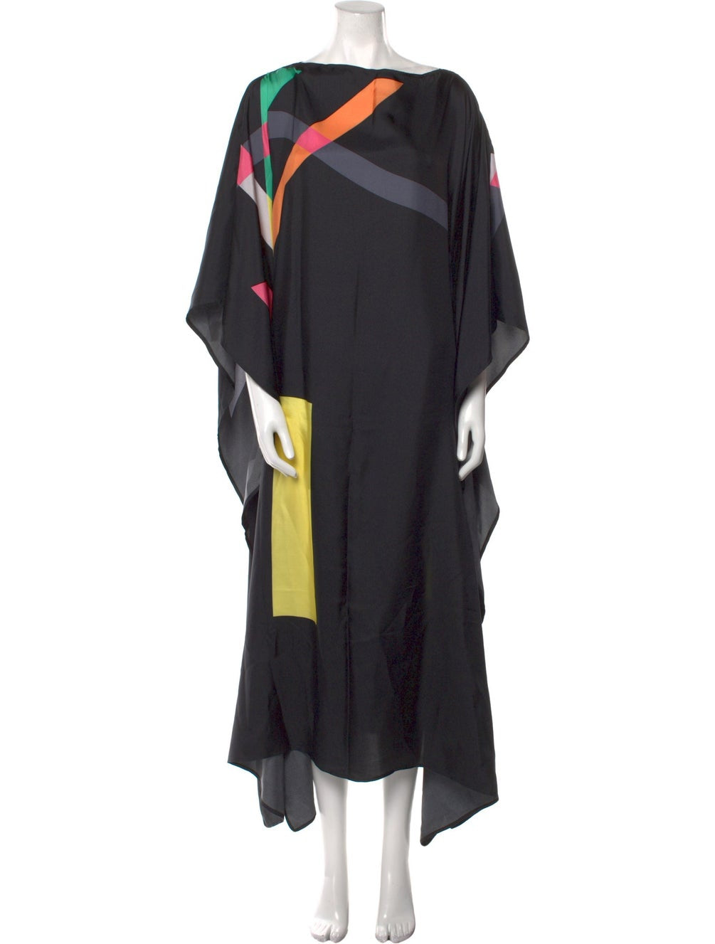 Maya Black MIDI Kaftan Dress Sizes available AU 12-26