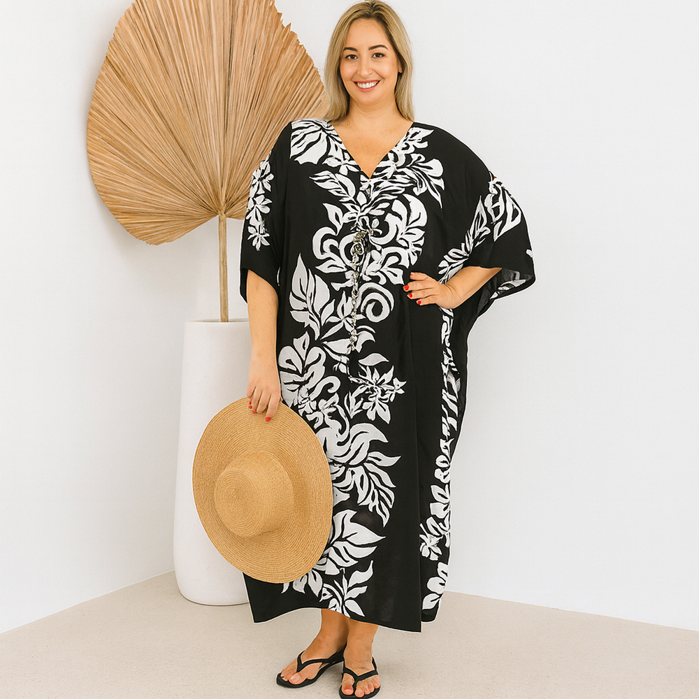 Maya Kaftan one size fits AU 12-26-More colours available