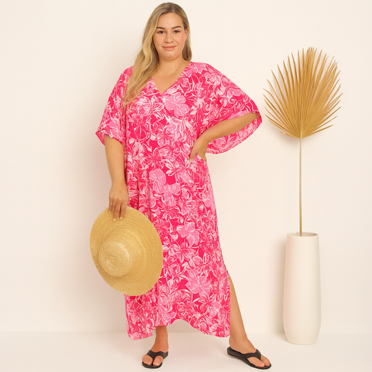 Maya Rayon Cotton Kaftan 12-22