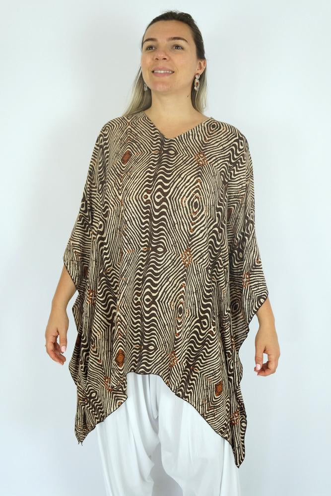 Rayon Maya Tunic Short Kaftan Top-More styles available