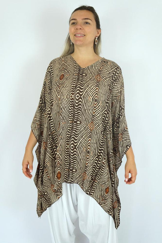 Rayon Maya Tunic Short Kaftan Top-More styles available