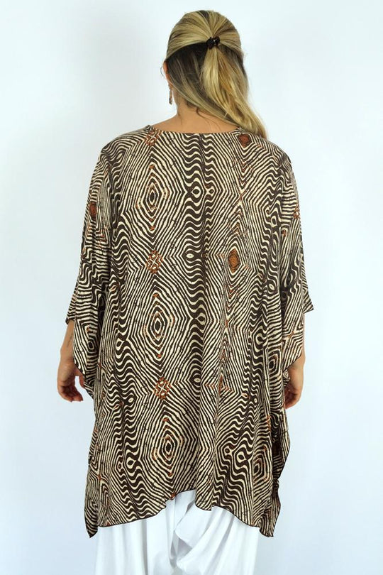 Rayon Maya Tunic Short Kaftan Top-More styles available