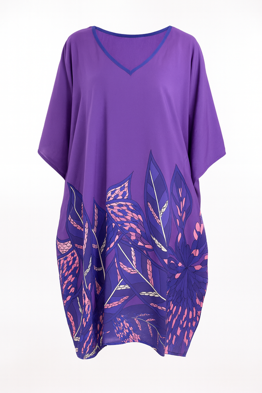 Maya Short Kaftan Top Tunic Sizes Available AU 14-30