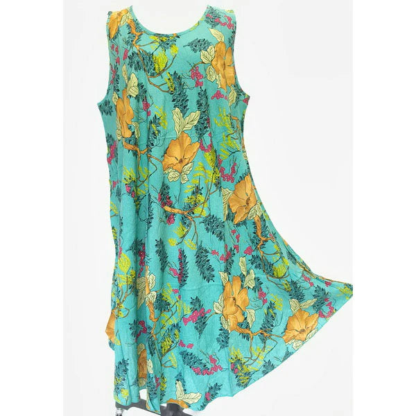 Kyra 100% Cotton Sleeveless Dress