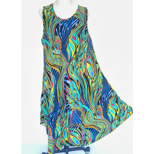 Kyra 100% Cotton Sleeveless Dress
