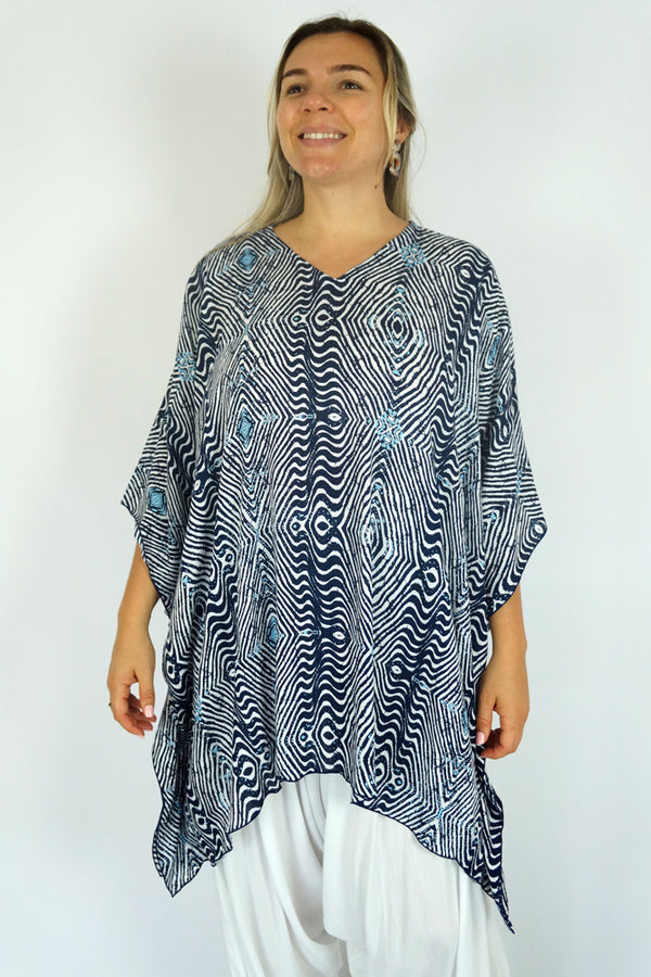 Maya Rayon Tunic Top Short -O/S 12-26-More Styles Available