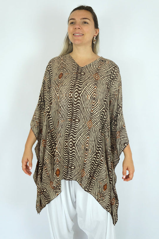 Maya Rayon Tunic Top Short -O/S 12-26-More Styles Available