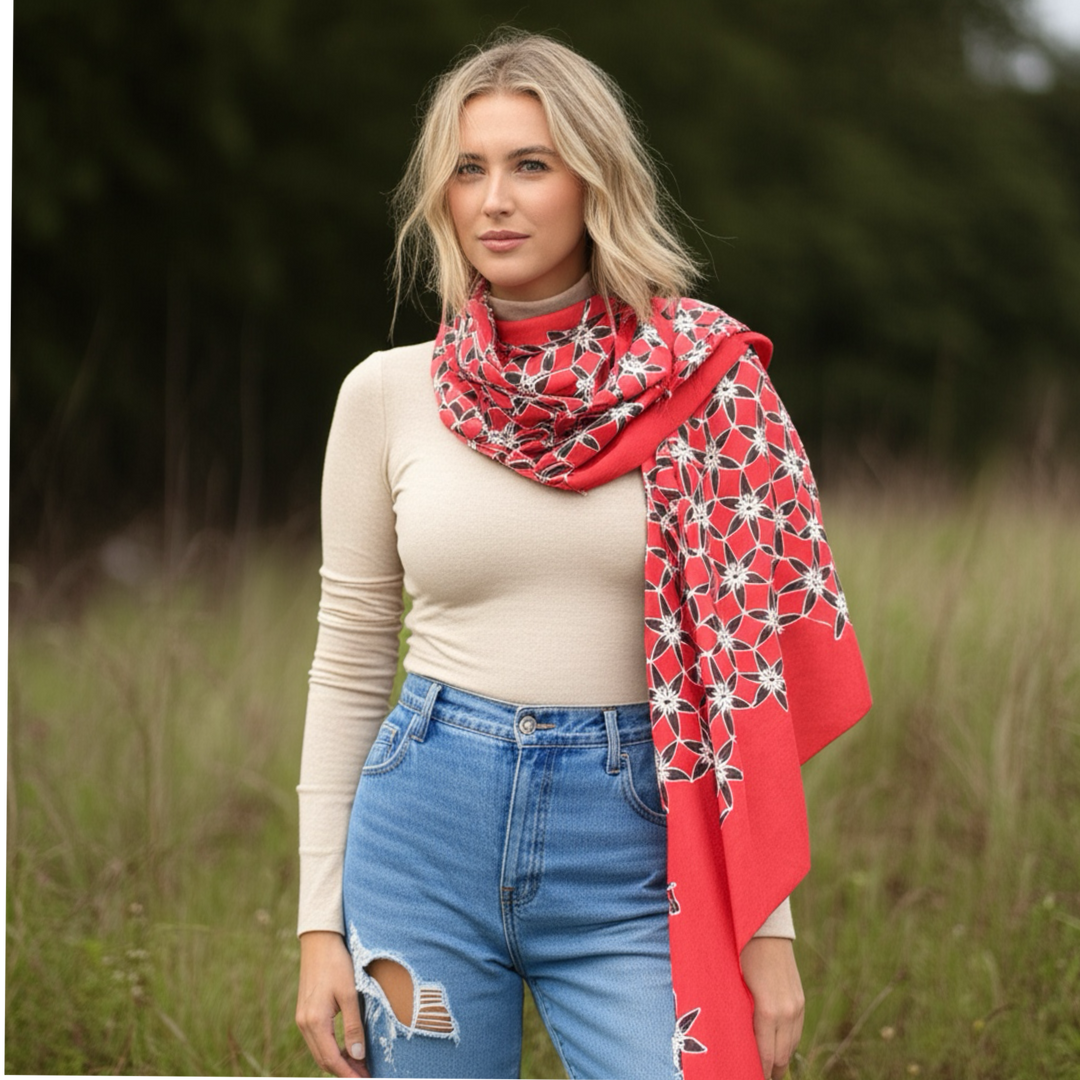 DEIA Luxury Cashmere Blend Scarf for Women – Soft, Lightweight