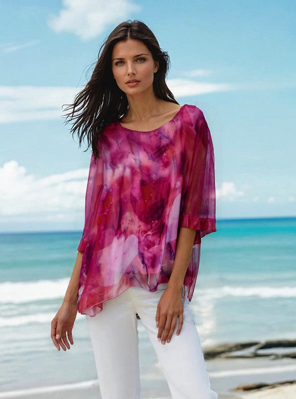 Kyra Double Layer Silky Top AU 10-16