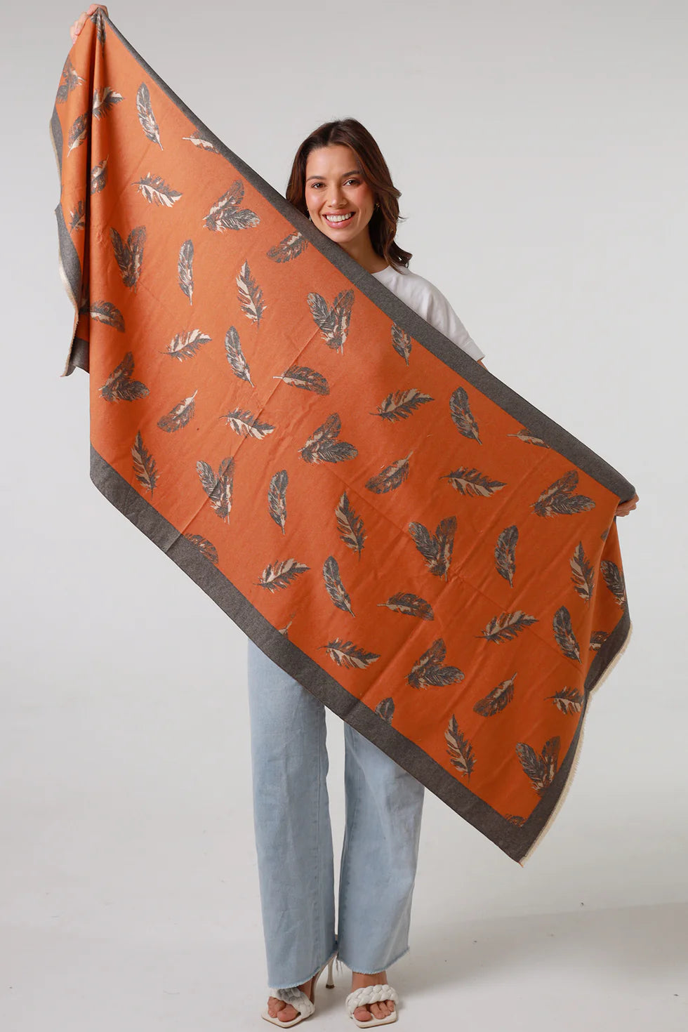 RITZY Reversible Warm & Cozy Scarf-More styles available