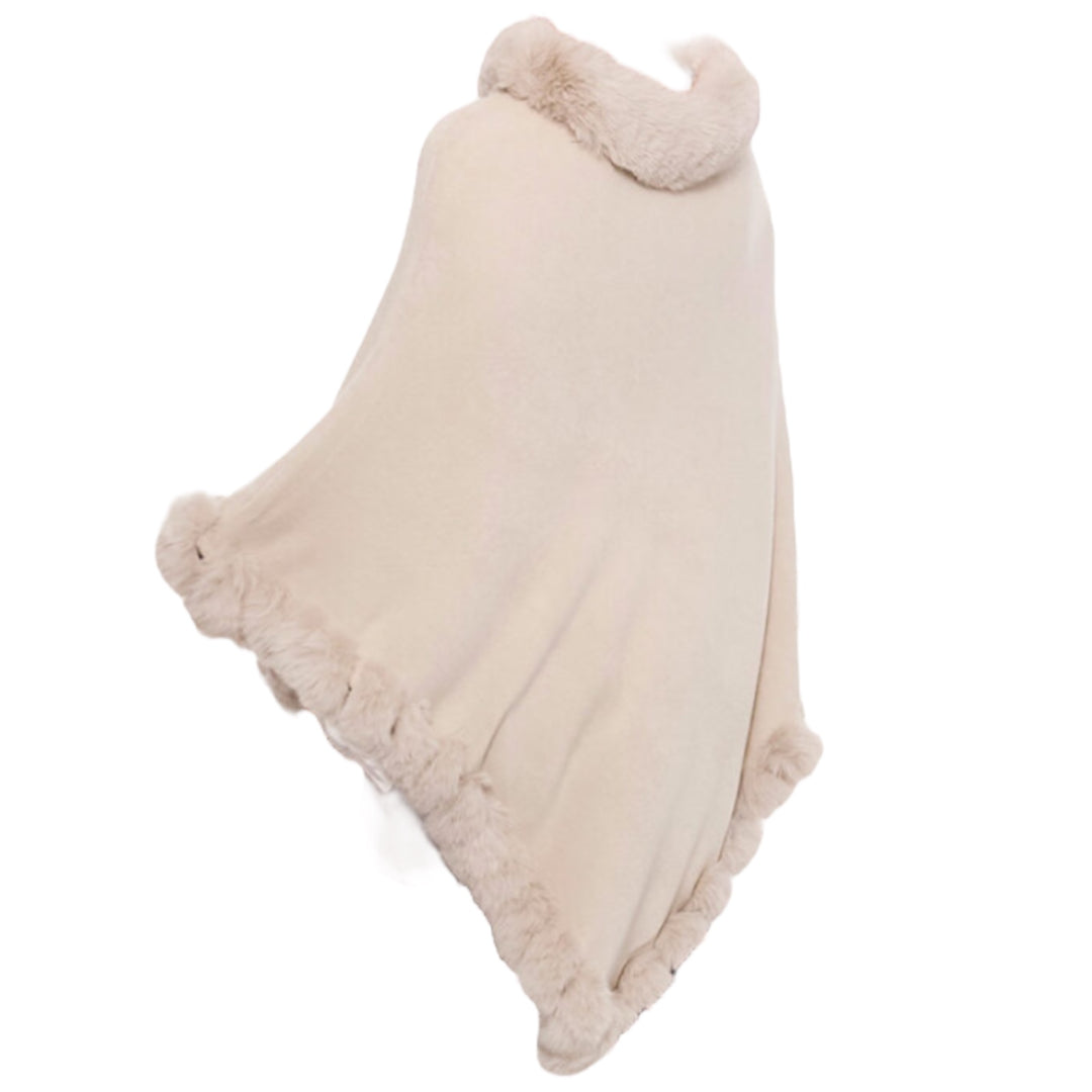 RITZY Classic luxurious poncho