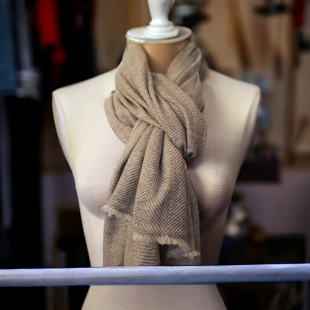 THICK Luxury 100% Cashmere Scarf UNISEX