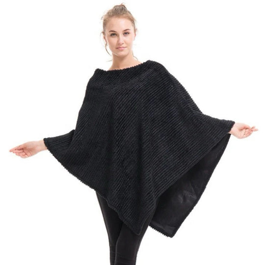 Winter DEIA Poncho Free size