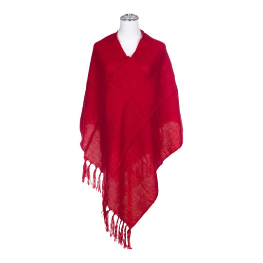 Winter DEIA Poncho Free size